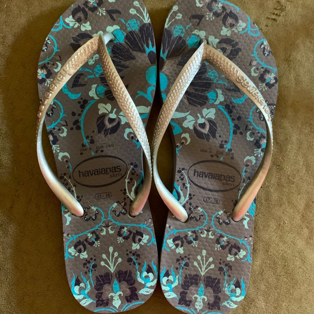 Havaiana flip flops size 37 slim